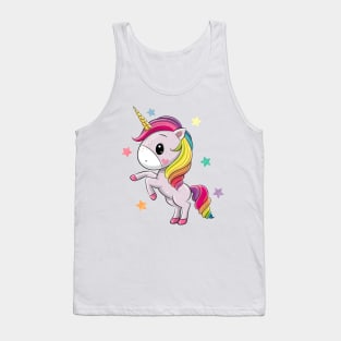 Cute unicorn. Very beautiful design for kids. Tank Top